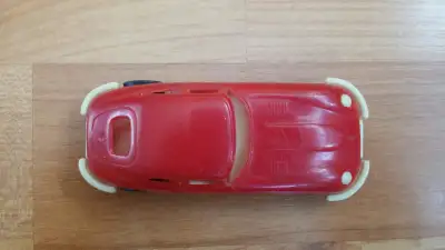 Vintage Japanese Toy Car.I Think it is a Jaguar E Type But It has Porsche Looks Also.You will have t...