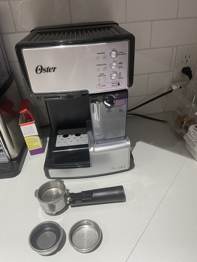 Oster prima latte espresso , cappuccino and latte maker Coffee Makers