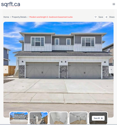 Check out free listings at sqrft.ca (squarefeet) - Alberta's new Rental Marketplace https://www.sqrf...