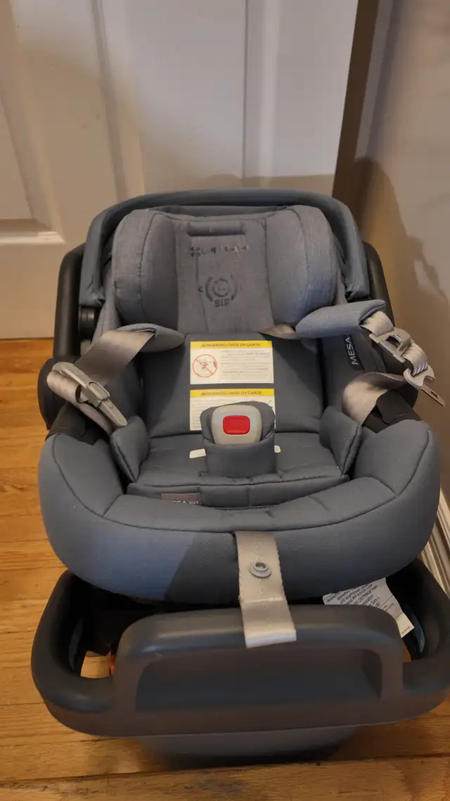 Uppababy Mesa Max Infant Car Seat – Gregory (Blue Mélange) in Strollers, Carriers & Car Seats in City of Toronto - Image 9
