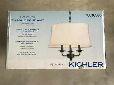 CHANDELIER - 3 Light Pendant, View more