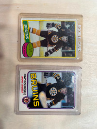 Ray Bourque Rookie and Second Year REDUCED $15