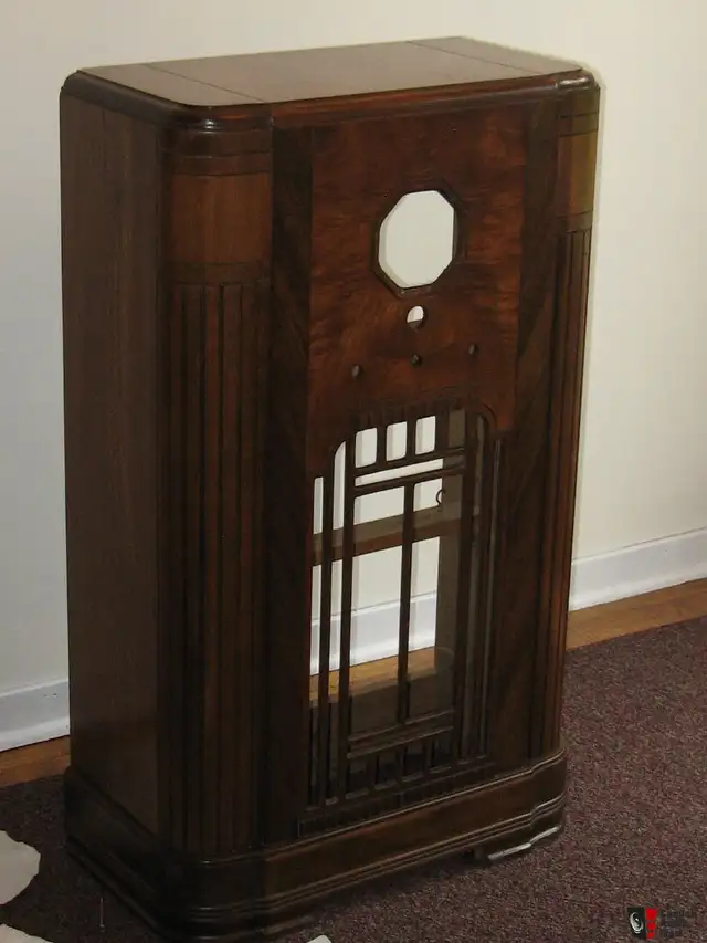 RARE 1937 DeForest Crosley Saturn Delux Series Tube Radio in Stereo Systems & Home Theatre in Truro - Image 6