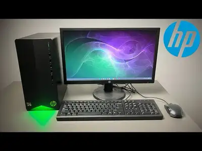 HP Pavilion Gaming Desktop, AMD Ryzen 3 5300G, 8 GB SDRAM, 256 G, View more