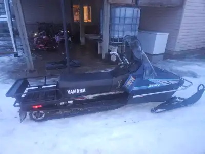 4 snowmobiles for sale. Read the add. 2000 yamaha bravo lt Sold 2009 500 4 stroke phazer electric/ r...