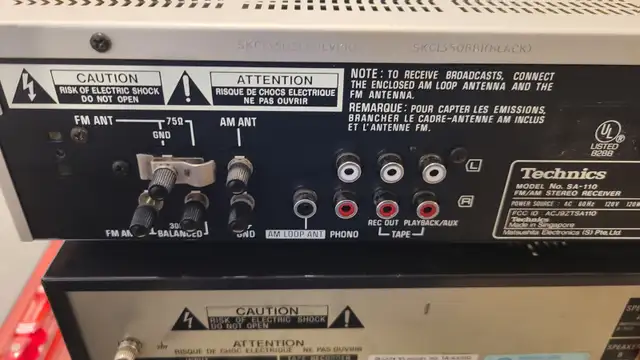 Technics Stereo Receiver SA-110414907443687598086