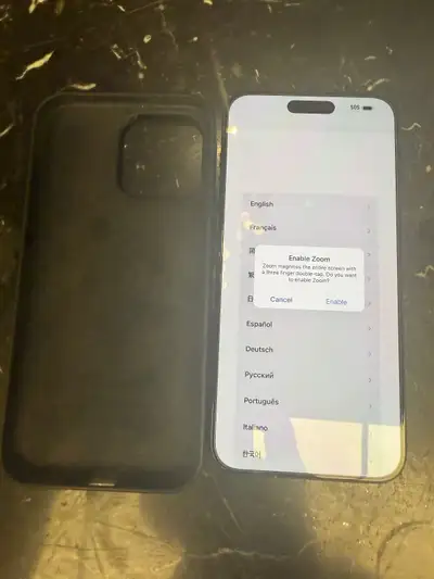 IPhone 15 pro max (almost brand new), View more