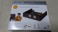 Belkin, Hi-speed 4-Port USB internal Hub (BLACK)