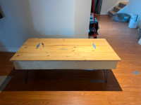 DIY Coffee Table with storage