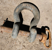 HEAVY DUTY CROSBY CLEVIS AND PIN