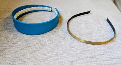 Brand New Headbands - One Blue and One Gold, View more