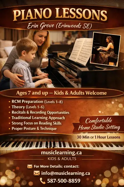 Piano Lesson ( Erinwoods SE), View more