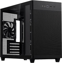 ASUS Prime AP201 Black MicroATX Tempered Glass Tower Case Only