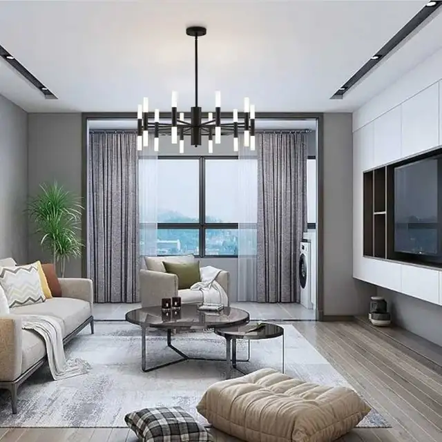 Modern LED Chandelier in Indoor Lighting & Fans in Oshawa / Durham Region - Image 5