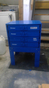 Drawer cabinet blue