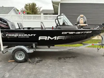 * 2019 Princecraft Amarok Deluxe * 75HP 4 Stroke Mercury Motor * Princecraft Galvanized Trailer ** M...
