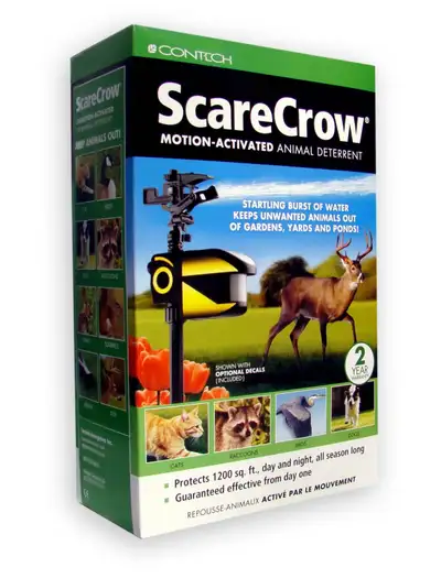I used to keep the animals and birds off my newly seeded lawn. My lawn is established now, so I don'...