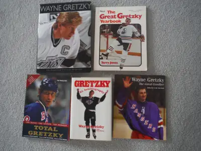 Excellent Condition Wayne Gretzky Books For Sale !!!, View more