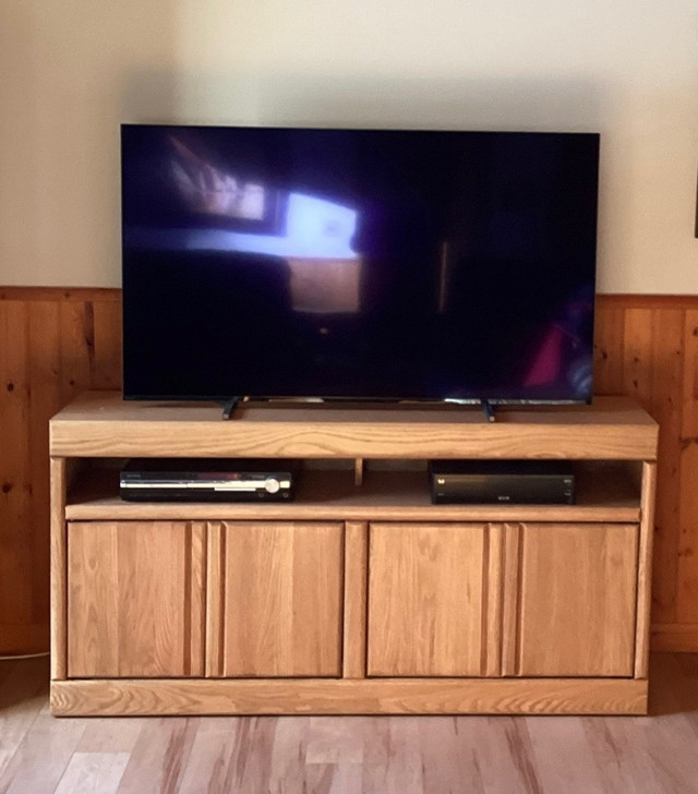 Oak TV Stand in TV Tables & Entertainment Units in Strathcona County