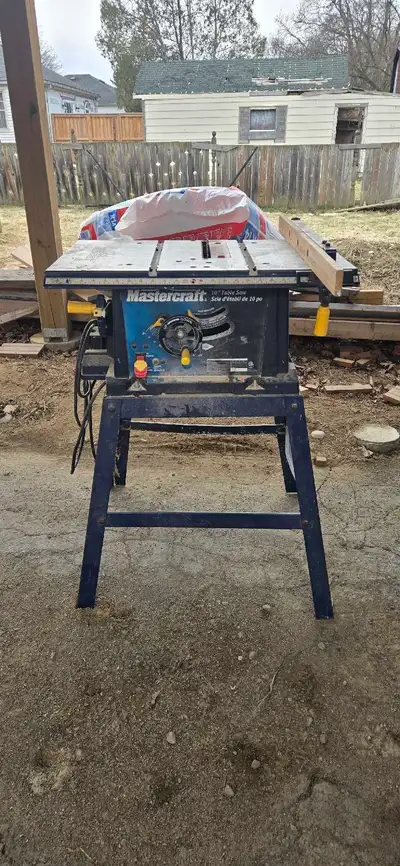 Mastercraft Table Saw, View more