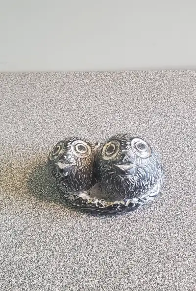 Vintage Adorable Owlets Figurine, View more