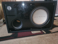 JL Audio 500/1  Auto Amplifier with Bassworx Punch Subwoofer