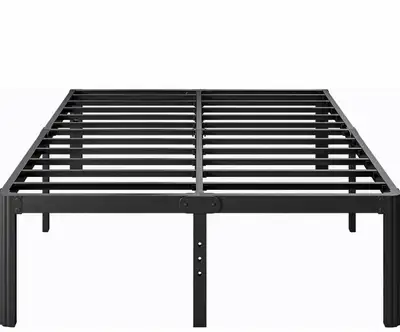 18 Inch High Platform Metal Queen Size Bed Frame, Queen Bed Fram, View more