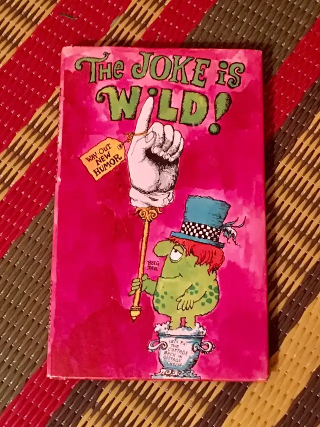 Vintage 1968 Hallmark The Joke is Wild book  in Arts & Collectibles in City of Toronto - Image 2