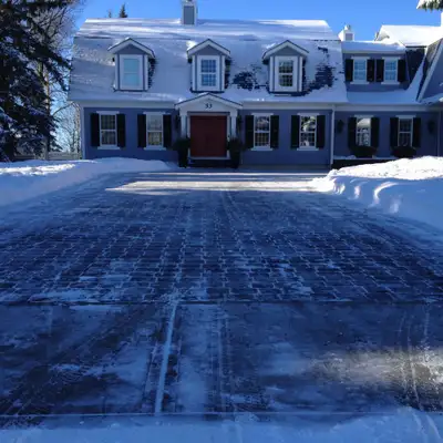 snow removal and land scaping services, View more