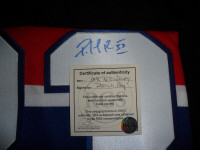 Patrick Roy Montreal Canadiens Signed Autographed Red Custom Jersey –