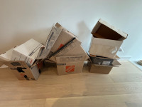 Free Moving Boxes (about 10) 