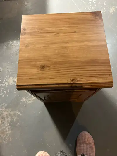 Wood Nightstand, View more