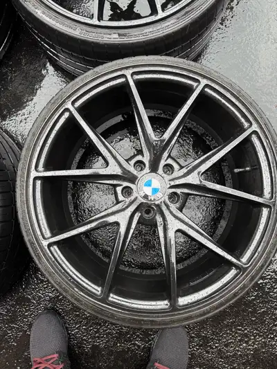 BMW 3 series NICHE 20” STAGERED M119 MISANO WHEELS WAS ON BMW 320i Front 245/30r20 5x120 35 20x9 FAL...