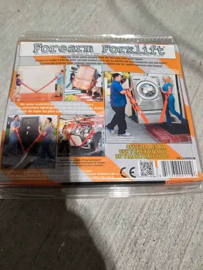Forearm Forklift - Leverage straps for moving, View more