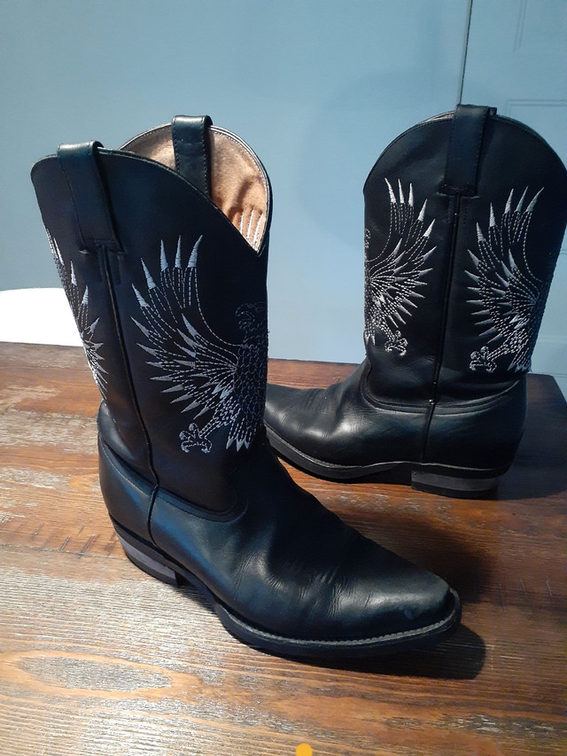 Bottes de cowboy homme   75 00 dollard dans Femmes - Chaussures  à Ouest de l’Île - Image 4