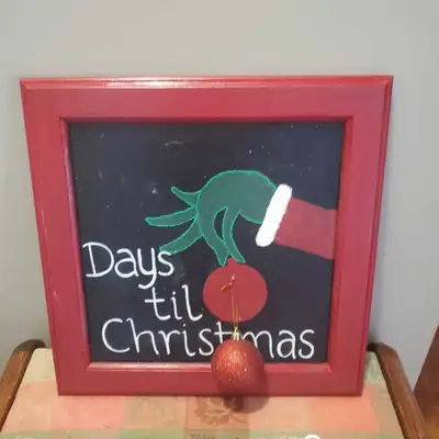 CHRISTMAS CHALKBOARD COUNTDOWN, View more