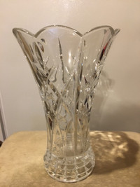 Vintage Cristal D'Arques Cut Lead Crystal Glass Vase