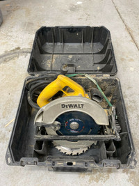 Dewalt 7 1/4 circular saw