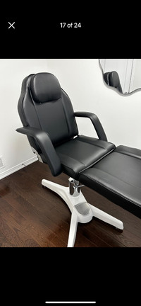 Spa/massage chair/facial bed