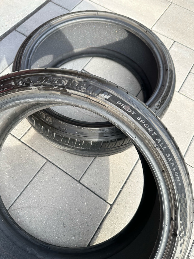 255/35 ZR 21 Michelin Pilot Sport All Season Tires (Front Pai in Tires & Rims in Ottawa - Image 3