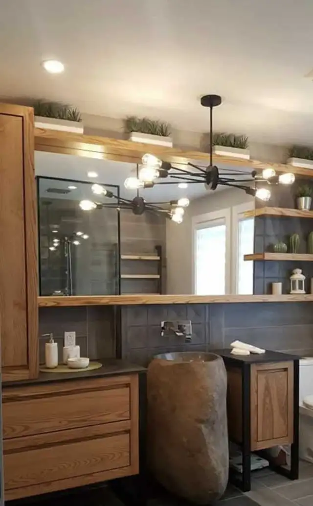 Solid wood vanities,  linen closets and mirrors 64739198307329121