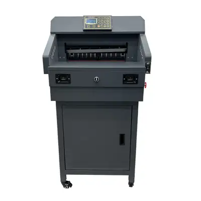 18" 460mm Electric Heavy Paper Cutter auto-pressing paper 120117, View more
