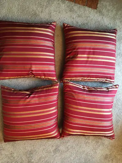 4 Decorative Pillows, View more