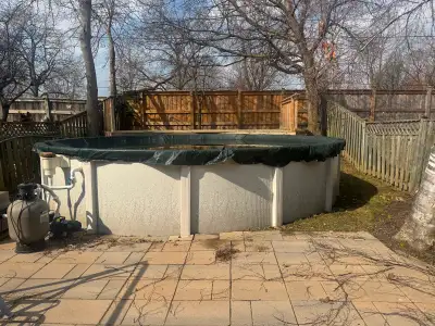 Above ground swimming pool with heater  for sale. $3500 obo, View more