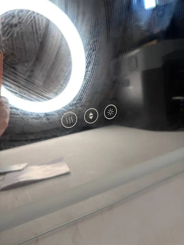 Lmsedf 20"L x 28"W Led Bathroom Mirror with Lights, Anti-Fog in Home Décor & Accents in Markham / York Region - Image 4