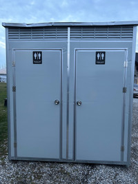 New Double mobile toilet. 