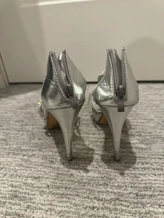 Silver High Heels in Women's - Shoes in Calgary - Image 3