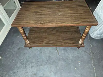 vintage plant stand/side table, View more