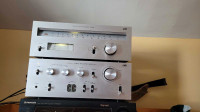 Vintage jvc integrated amp and tuner