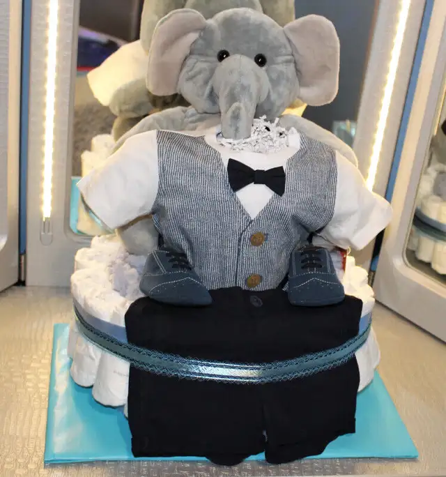 MY DIAPER CAKE CREATIONS in Bathing & Changing in Guelph - Image 5